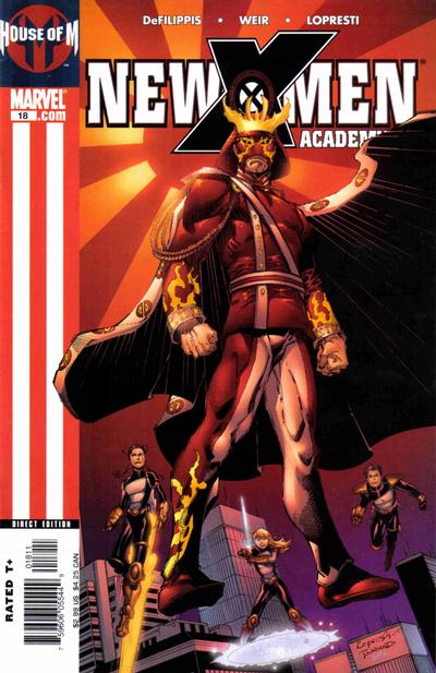 Cover for New X-Men (Marvel, 2004 series) #18