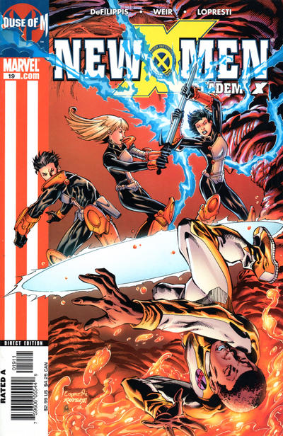 Cover for New X-Men (Marvel, 2004 series) #19