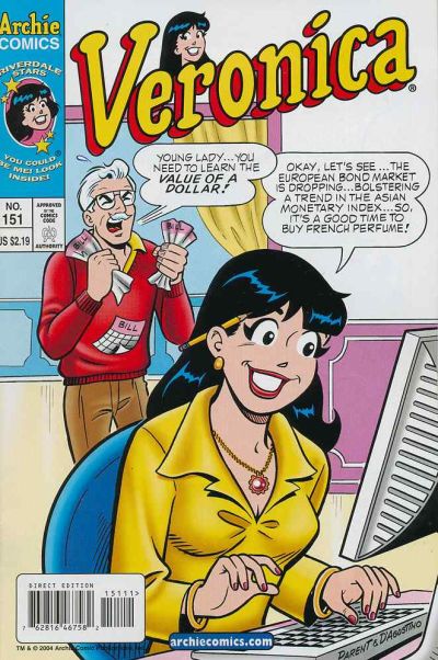 Cover for Veronica (Archie, 1989 series) #151