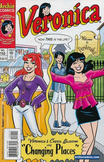 Cover for Veronica (Archie, 1989 series) #152 [Direct Edition]