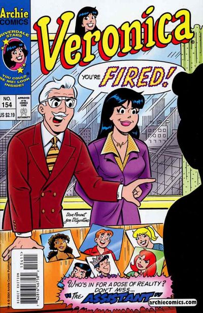 Cover for Veronica (Archie, 1989 series) #154