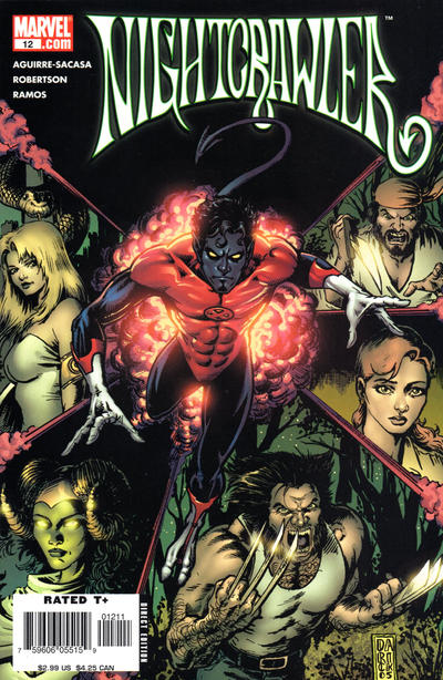 Cover for Nightcrawler (Marvel, 2004 series) #12