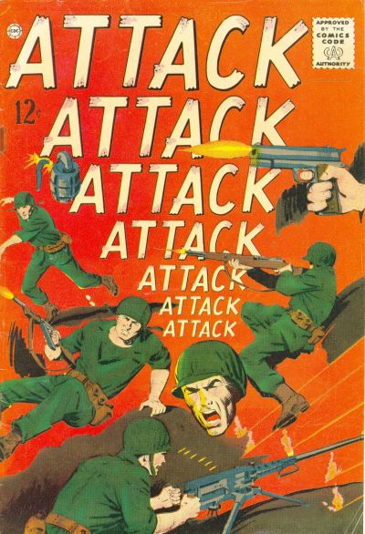 Cover for Attack (Charlton, 1962 series) #2