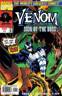 Cover Thumbnail for Venom: Sign of the Boss (Marvel, 1997 series) #1