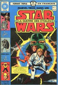 Cover Thumbnail for Marvel Trois-dans-un Star Wars (Editions Héritage, 1983 series) #1