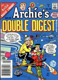 Cover for Archie's Double Digest Magazine (Archie, 1984 series) #45 [Newsstand]
