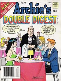 Cover Thumbnail for Archie's Double Digest Magazine (Archie, 1984 series) #70