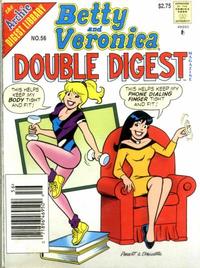 Cover Thumbnail for Betty and Veronica Double Digest Magazine (Archie, 1987 series) #56 [Newsstand]