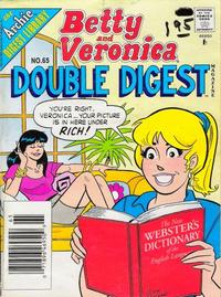 Cover Thumbnail for Betty & Veronica (Jumbo Comics) Double Digest (Archie, 1987 series) #65