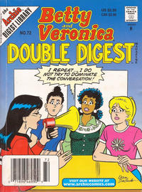 Cover Thumbnail for Betty and Veronica Double Digest Magazine (Archie, 1987 series) #72