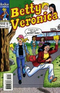 Cover for Betty and Veronica (Archie, 1987 series) #212
