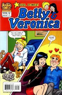 Cover Thumbnail for Betty and Veronica (Archie, 1987 series) #216