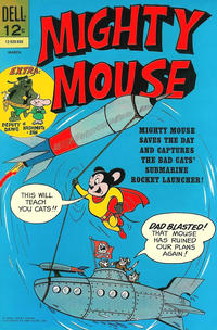 Cover Thumbnail for Mighty Mouse (Dell, 1966 series) #166