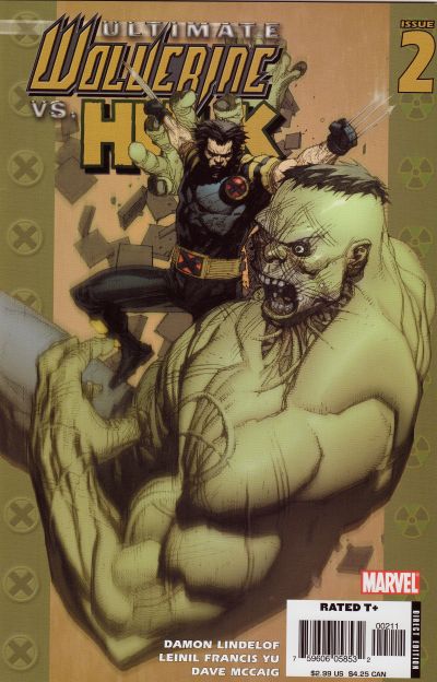 Cover for Ultimate Wolverine vs. Hulk (Marvel, 2006 series) #2