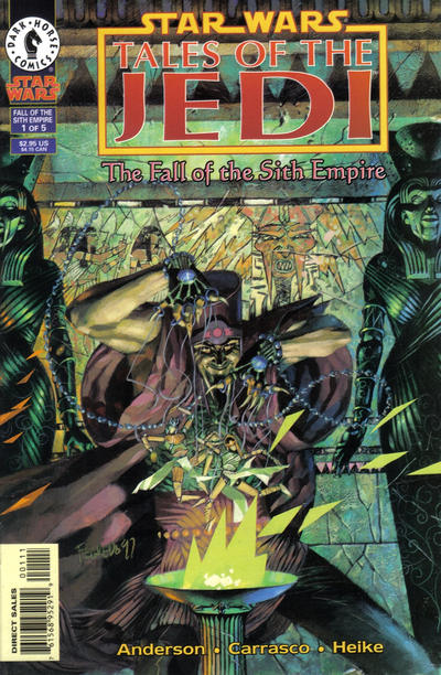 Cover for Star Wars: Tales of the Jedi - The Fall of the Sith Empire (Dark Horse, 1997 series) #1