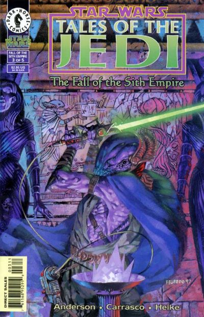 Cover for Star Wars: Tales of the Jedi - The Fall of the Sith Empire (Dark Horse, 1997 series) #3