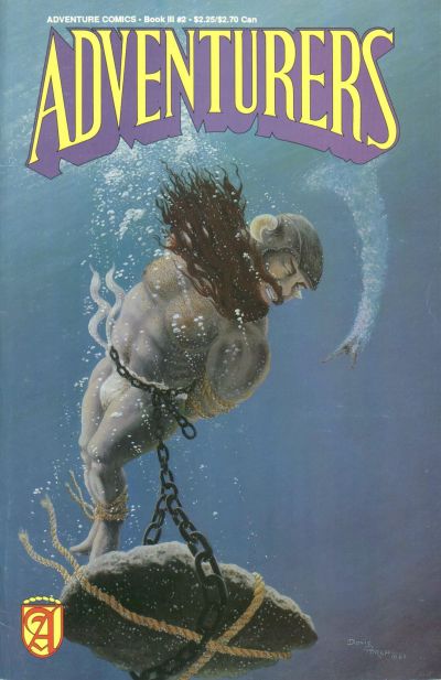 Cover for Adventurers Book III (Malibu, 1989 series) #2