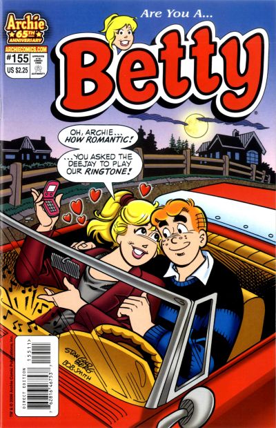 Cover for Betty (Archie, 1992 series) #155