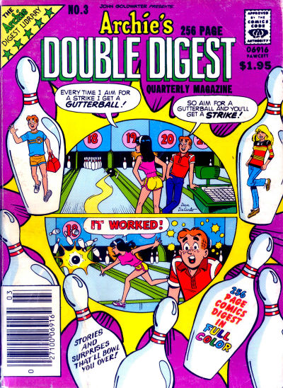 Cover for Archie's Double Digest Quarterly Magazine (Archie, 1982 series) #3