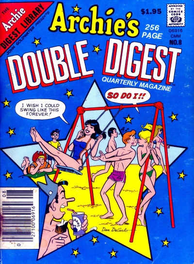 Cover for Archie's Double Digest Quarterly Magazine (Archie, 1982 series) #8