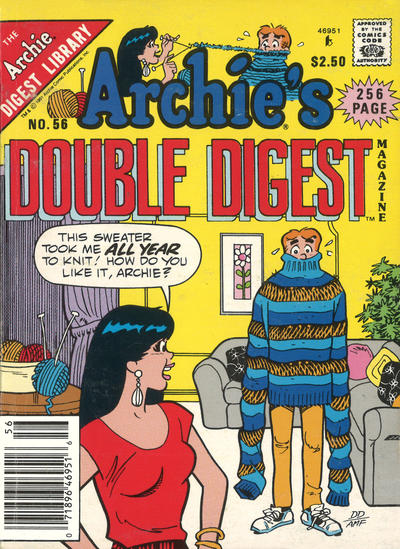 Cover for Archie's Double Digest Magazine (Archie, 1984 series) #56