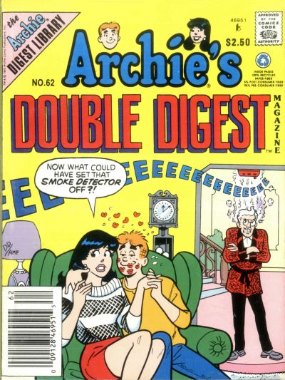 Cover for Archie's Double Digest Magazine (Archie, 1984 series) #62