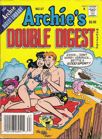 Cover for Archie's Double Digest Magazine (Archie, 1984 series) #67