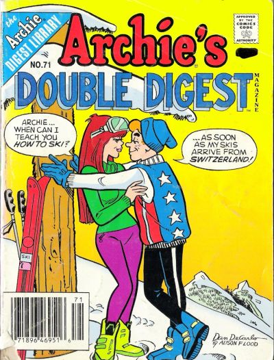 Cover for Archie's Double Digest Magazine (Archie, 1984 series) #71