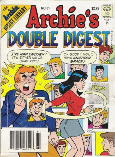 Cover for Archie's Double Digest Magazine (Archie, 1984 series) #81 [Newsstand]
