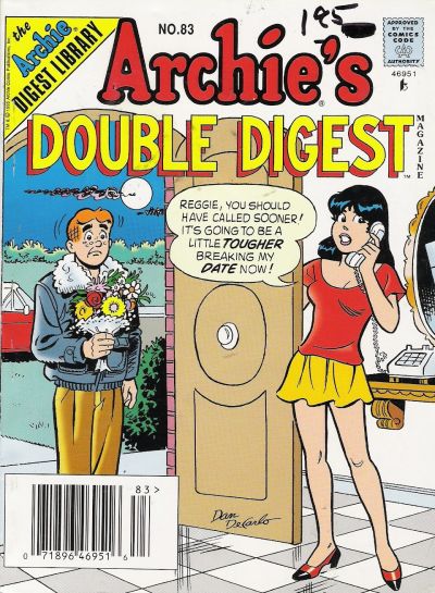 Cover for Archie's Double Digest Magazine (Archie, 1984 series) #83