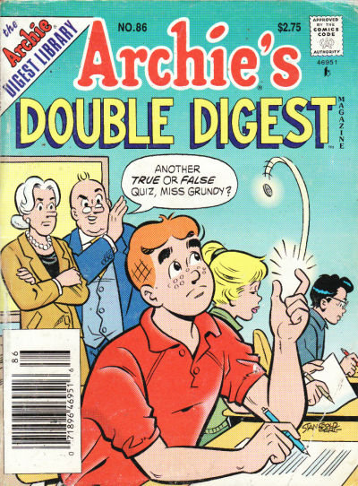 Cover for Archie's Double Digest Magazine (Archie, 1984 series) #86