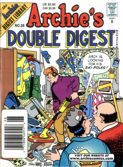 Cover for Archie's Double Digest Magazine (Archie, 1984 series) #98