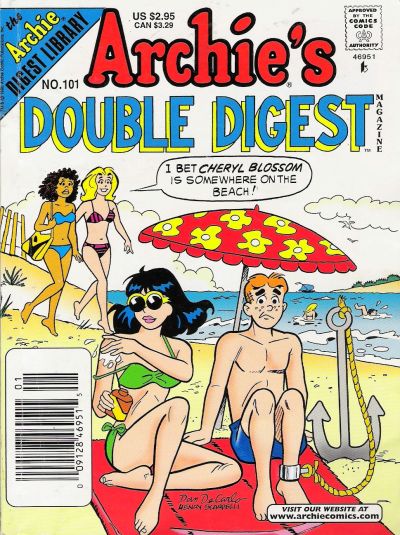 Cover for Archie's Double Digest Magazine (Archie, 1984 series) #101