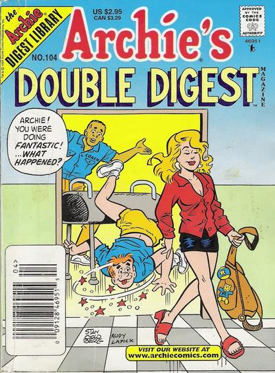 Cover for Archie's Double Digest Magazine (Archie, 1984 series) #104