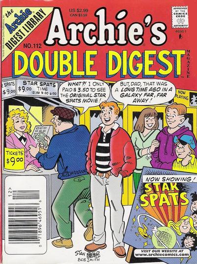 Cover for Archie's Double Digest Magazine (Archie, 1984 series) #112