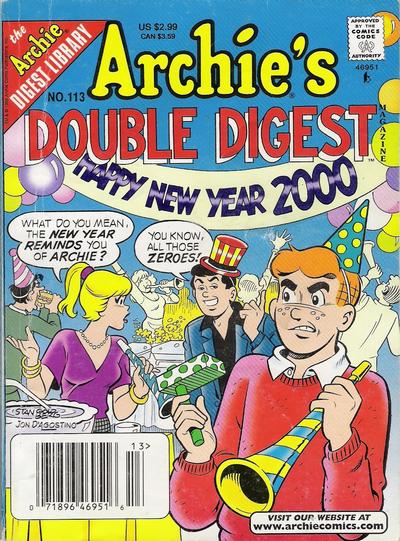 Cover for Archie's Double Digest Magazine (Archie, 1984 series) #113