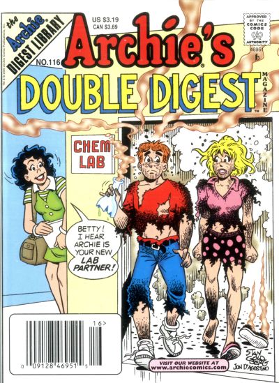 Cover for Archie's Double Digest Magazine (Archie, 1984 series) #116