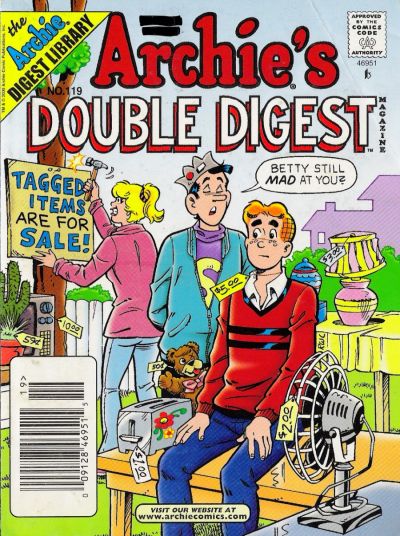 Cover for Archie's Double Digest Magazine (Archie, 1984 series) #119