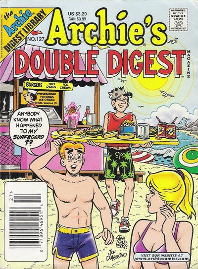Cover for Archie's Double Digest Magazine (Archie, 1984 series) #127