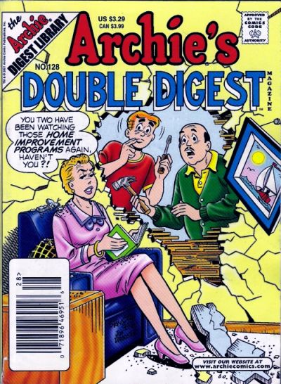 Cover for Archie's Double Digest Magazine (Archie, 1984 series) #128