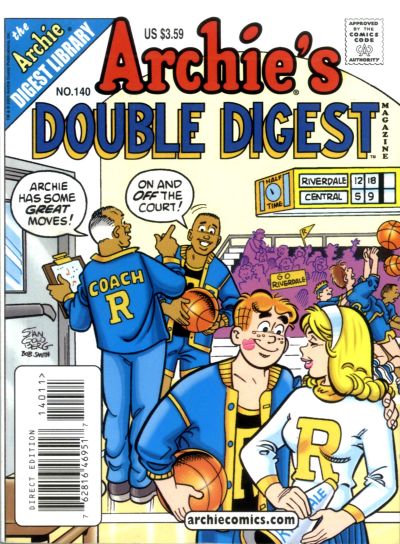 Cover for Archie's Double Digest Magazine (Archie, 1984 series) #140 [Direct Edition]