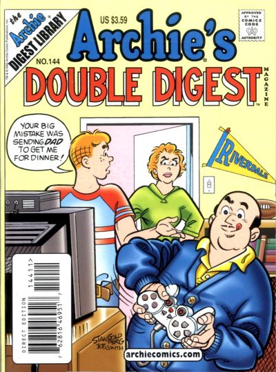 Cover for Archie's Double Digest Magazine (Archie, 1984 series) #144