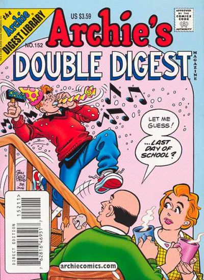 Cover for Archie's Double Digest Magazine (Archie, 1984 series) #152