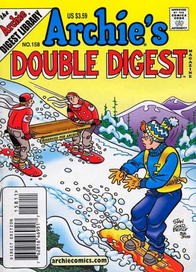 Cover for Archie's Double Digest Magazine (Archie, 1984 series) #158