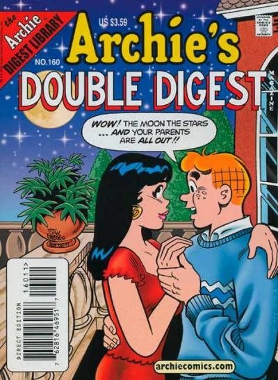 Cover for Archie's Double Digest Magazine (Archie, 1984 series) #160