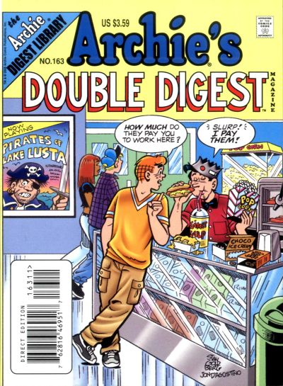 Cover for Archie's Double Digest Magazine (Archie, 1984 series) #163