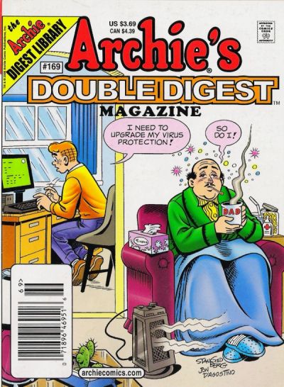 Cover for Archie's Double Digest Magazine (Archie, 1984 series) #169