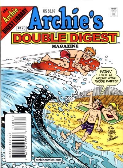 Cover for Archie's Double Digest Magazine (Archie, 1984 series) #170 [Direct Edition]