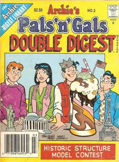 Cover for Archie's Pals 'n' Gals Double Digest Magazine (Archie, 1992 series) #3
