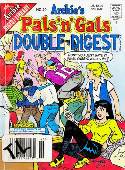 Cover for Archie's Pals 'n' Gals Double Digest Magazine (Archie, 1992 series) #40